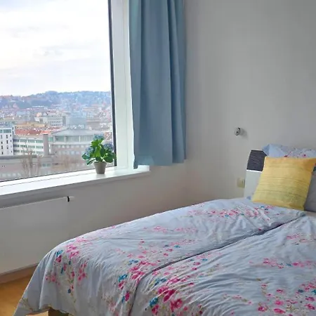 Apartment Castle View Sky, 3 Rooms, Panorama Loggia, Free Parking, Wifi, Old Town *