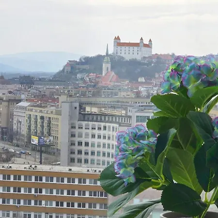 Апартаменты Castle View Sky, 3 Rooms, Panorama Loggia, Free Parking, Wifi, Old Town *